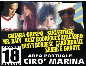 Cir  Marina, Area portuale, Studio54Live, 18 agosto 2016