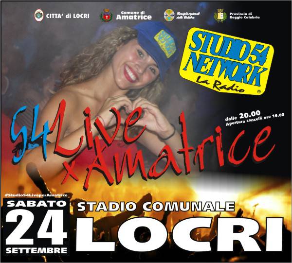 54LivexAmatrice, sabato 24 settembre, Stadio Comunale di Locri