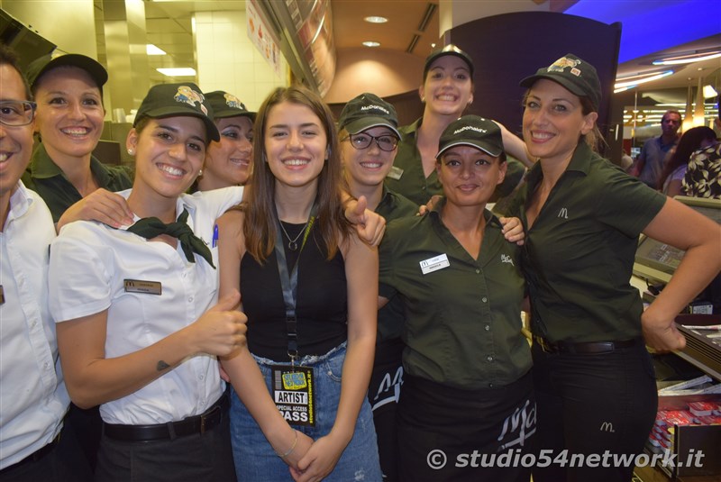 Rende, Centro Commerciale Metropolis, McDonald's compie 20 anni, con Studio54network