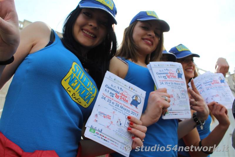 Walk of life a Catania con Telethon
