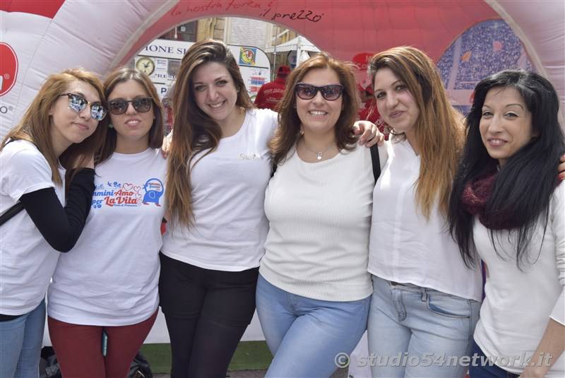 Walk of life a Catania con Telethon