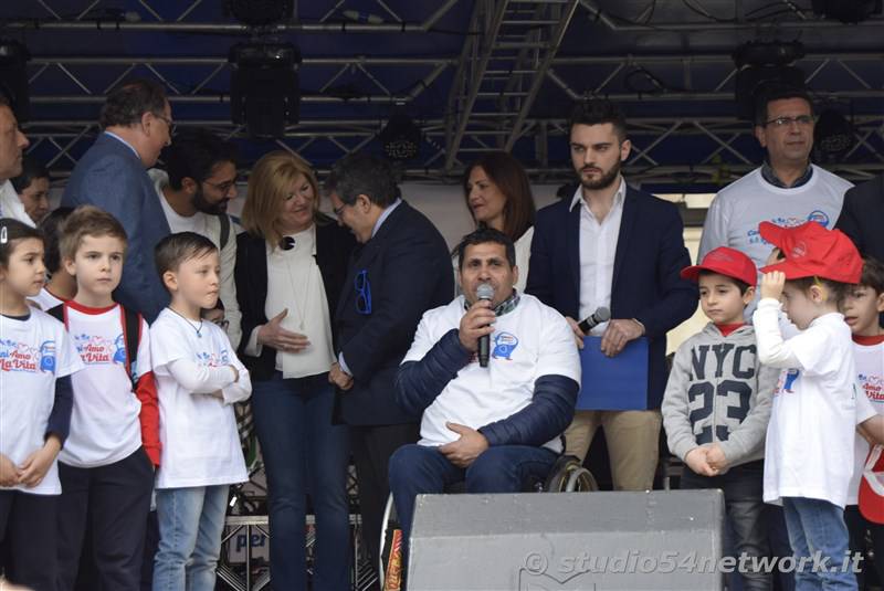 Walk of life a Catania con Telethon