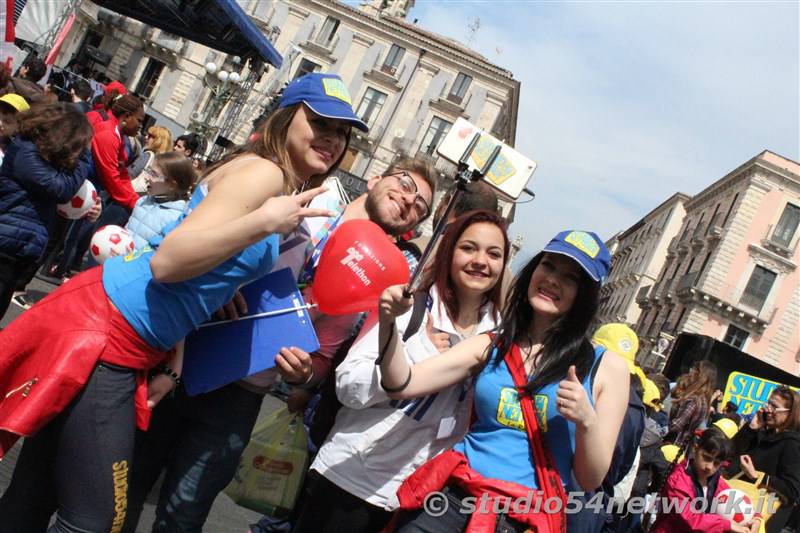 Walk of life a Catania con Telethon