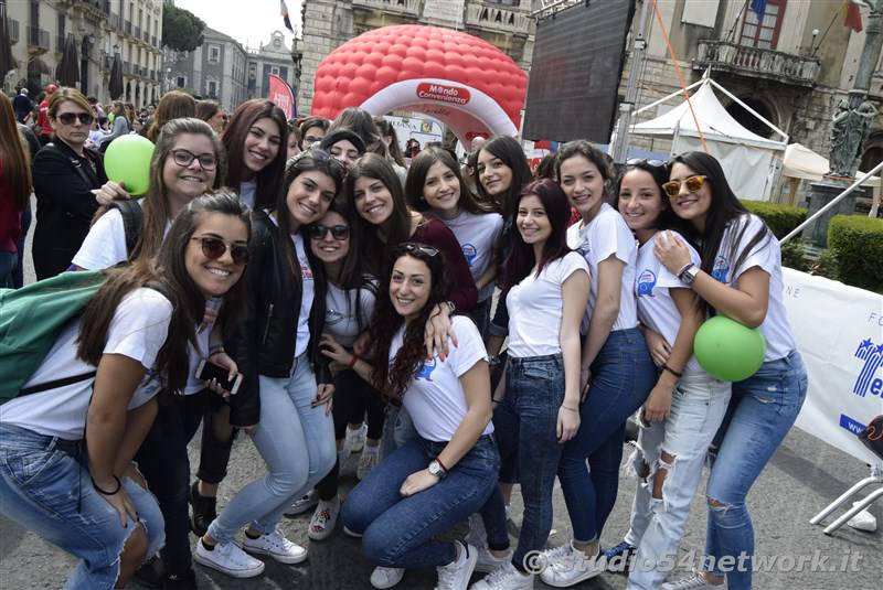 Walk of life a Catania con Telethon