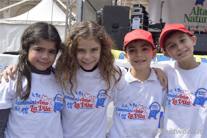 Walk of life a Catania con Telethon