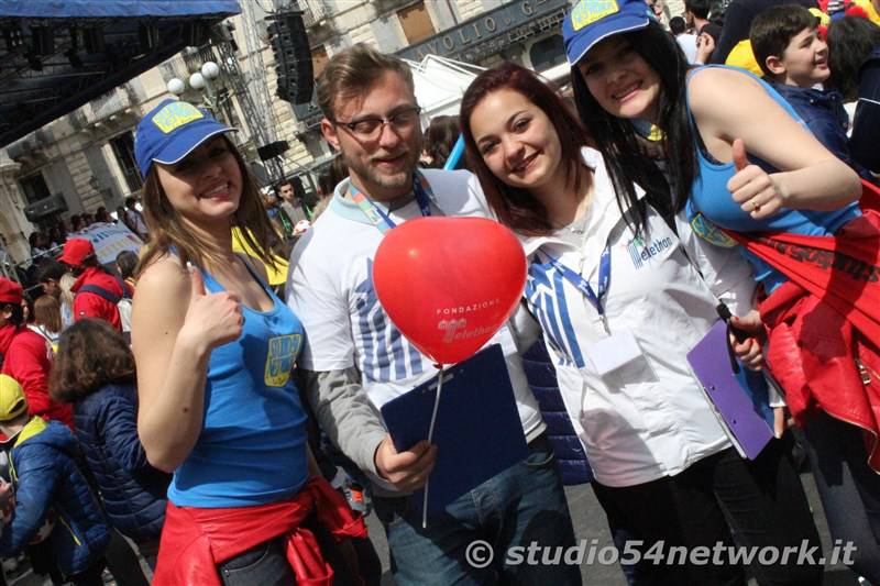Walk of life a Catania con Telethon