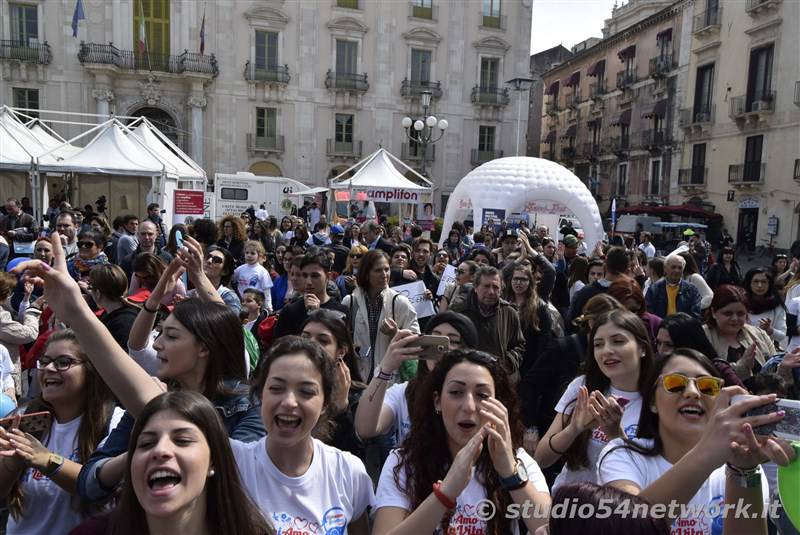 Walk of life a Catania con Telethon