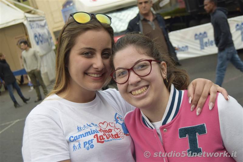 Walk of life a Catania con Telethon