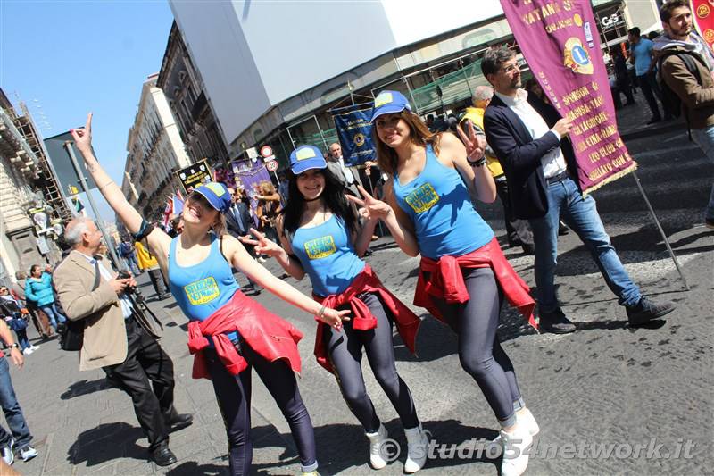 Walk of life a Catania con Telethon
