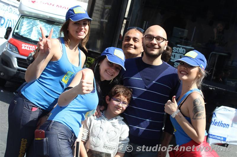 Walk of life a Catania con Telethon