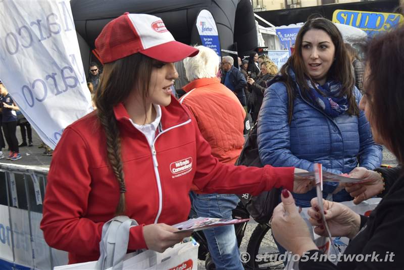 Walk of life a Catania con Telethon