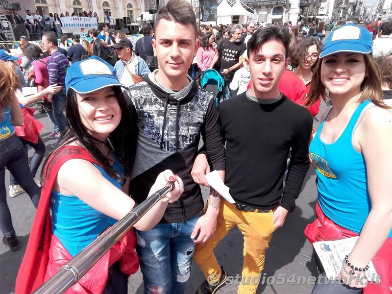 Walk of life a Catania con Telethon