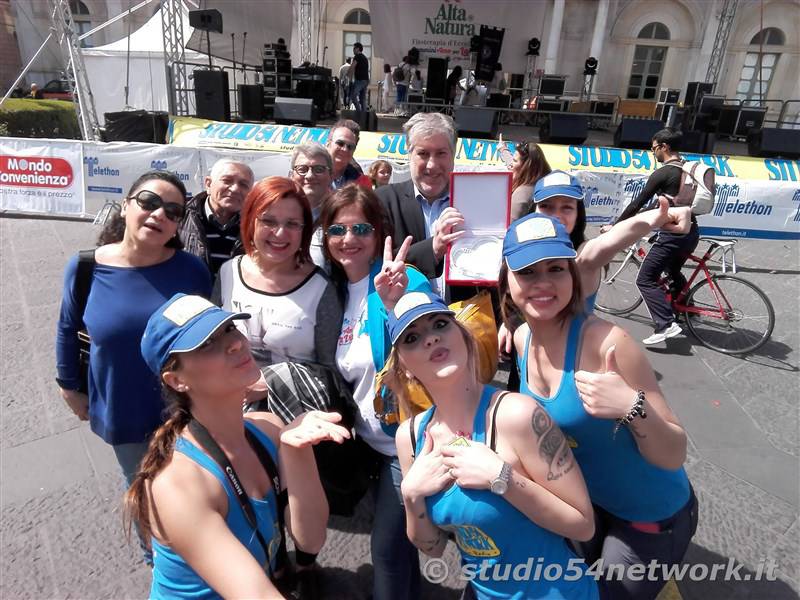 Walk of life a Catania con Telethon
