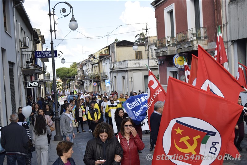 In migliaia a Polistena per difendiamo la Sanit