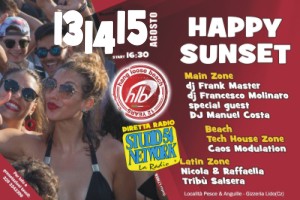 Happy Sunset all'Hangloosebeach 2017, su Studio54network!