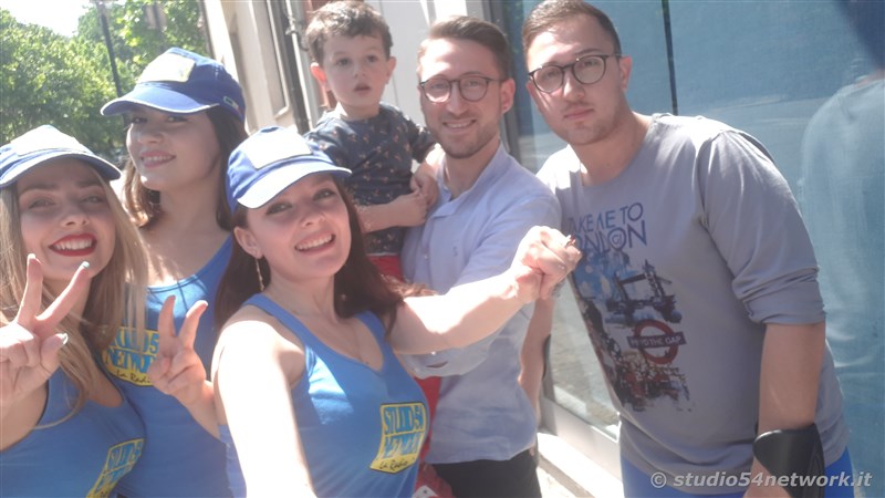Tredicesimo compleanno al Centro commerciale Peguy, con Alex Belli e Angelo Famao