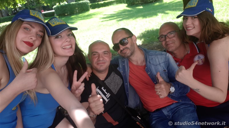 Tredicesimo compleanno al Centro commerciale Peguy, con Alex Belli e Angelo Famao