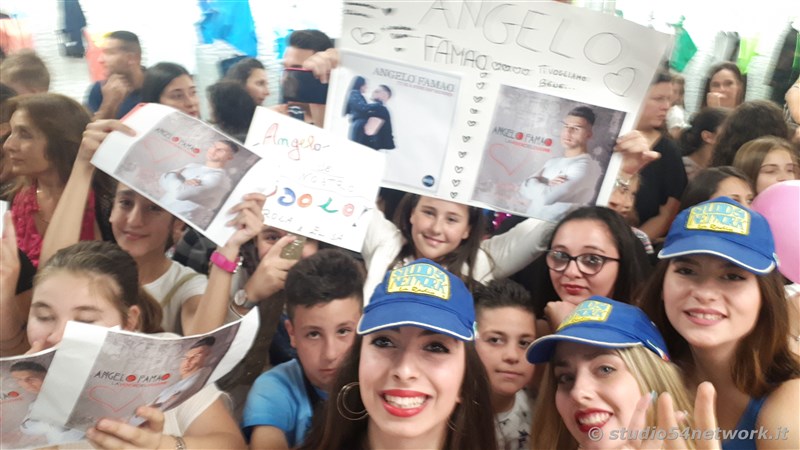 Tredicesimo compleanno al Centro commerciale Peguy, con Alex Belli e Angelo Famao