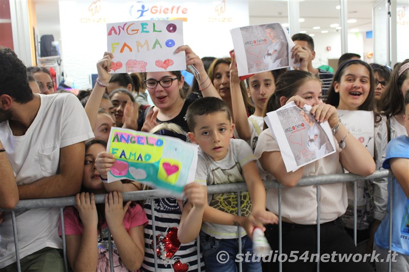 Tredicesimo compleanno al Centro commerciale Peguy, con Alex Belli e Angelo Famao