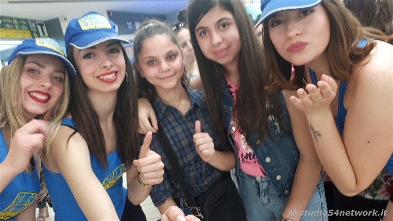 Tredicesimo compleanno al Centro commerciale Peguy, con Alex Belli e Angelo Famao