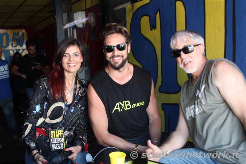 Tredicesimo compleanno al Centro commerciale Peguy, con Alex Belli e Angelo Famao