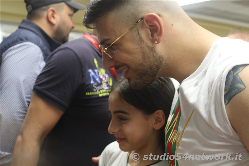 Tredicesimo compleanno al Centro commerciale Peguy, con Alex Belli e Angelo Famao