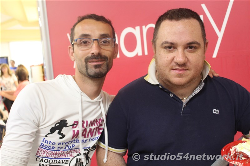 Tredicesimo compleanno al Centro commerciale Peguy, con Alex Belli e Angelo Famao