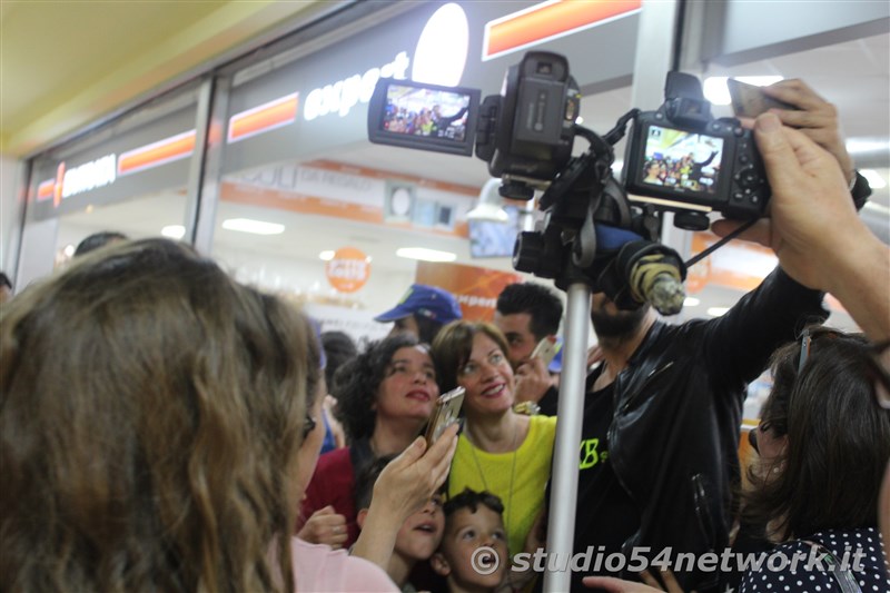 Tredicesimo compleanno al Centro commerciale Peguy, con Alex Belli e Angelo Famao