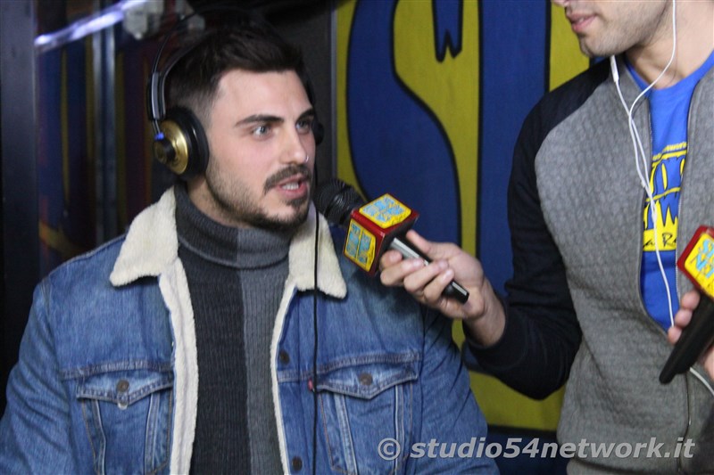 Francesco Monte alla Galleria di Bovalino con Studio54network nella Notte degli Sconti
