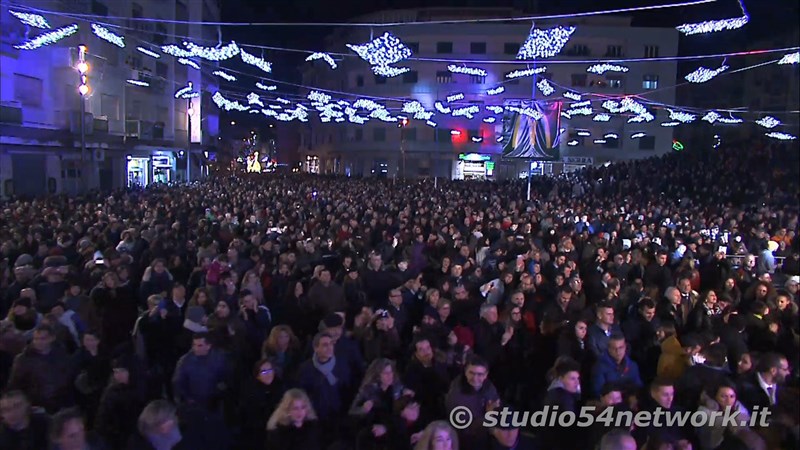 A Cosenza Capodanno 2018 in Piazza Bilotti