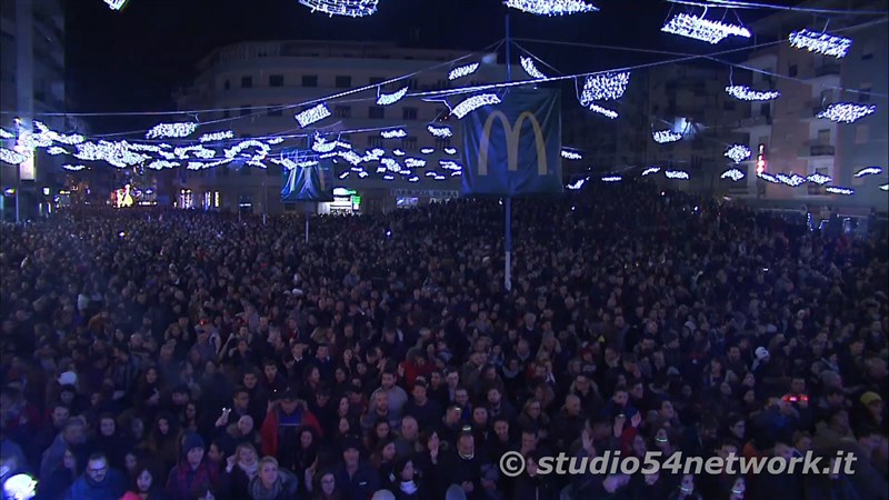 A Cosenza Capodanno 2018 in Piazza Bilotti