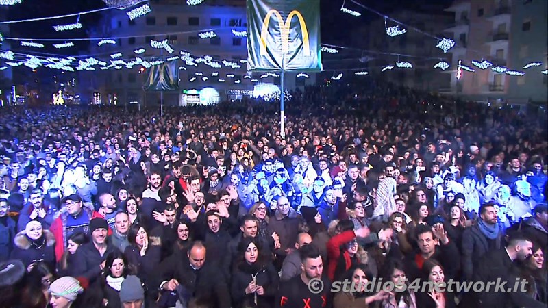 A Cosenza Capodanno 2018 in Piazza Bilotti