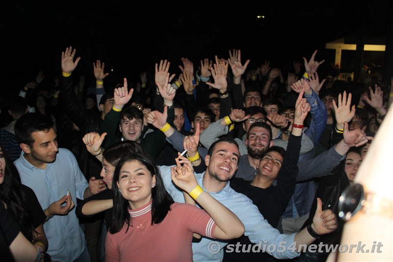 Una notte da liceali, a Lamezia Terme con Studio 54 network