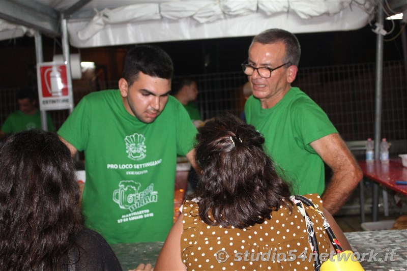 VI festa della birra a Settingiano, con Studio54network