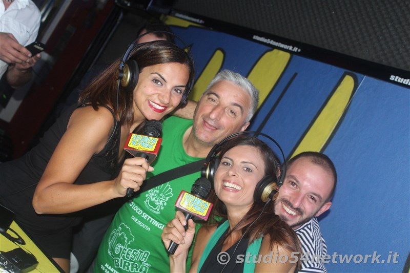 VI festa della birra a Settingiano, con Studio54network
