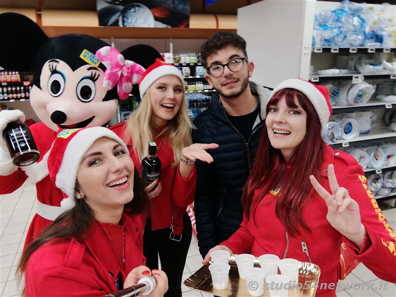 A Bovalino, al Centro Commerciale i Gelsomini,  con Amaro Rupes  gi Natale