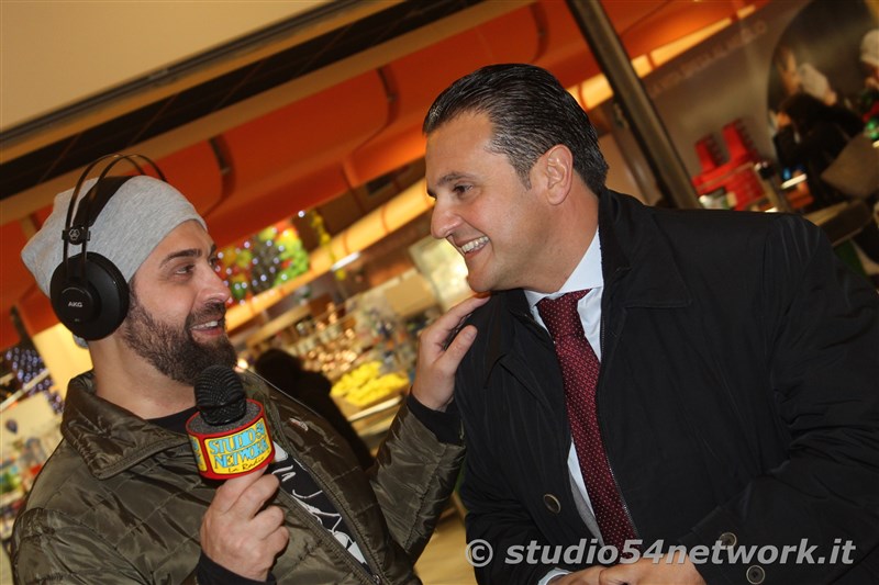 A Bovalino, al Centro Commerciale i Gelsomini,  con Amaro Rupes  gi Natale