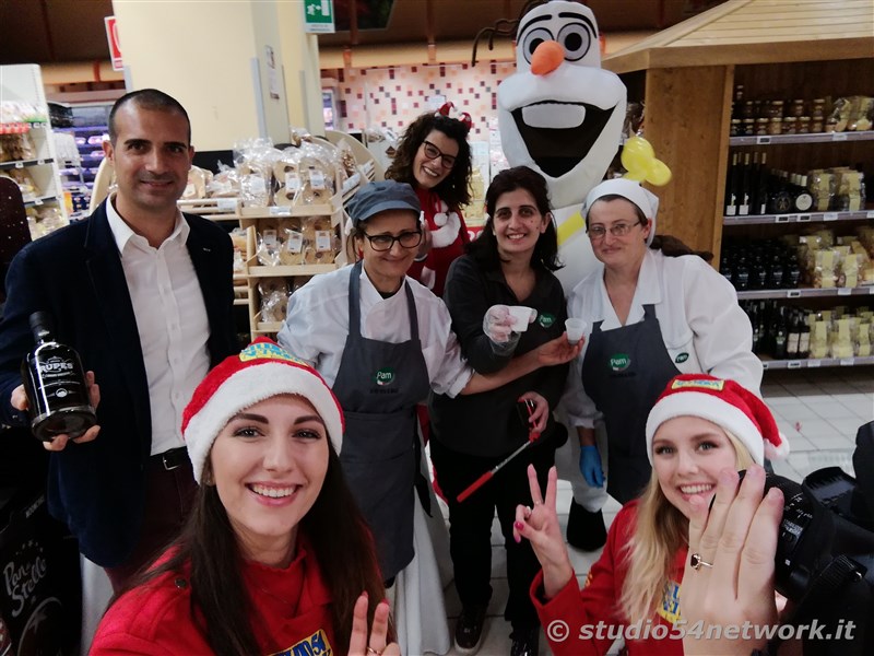 A Bovalino, al Centro Commerciale i Gelsomini,  con Amaro Rupes  gi Natale