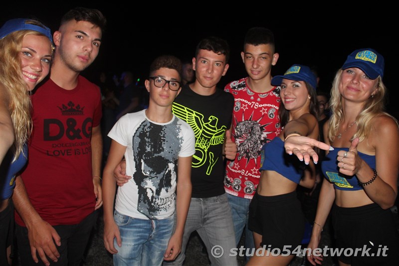 Soldout al lido Mirage, per il beachparty, con Studio54network