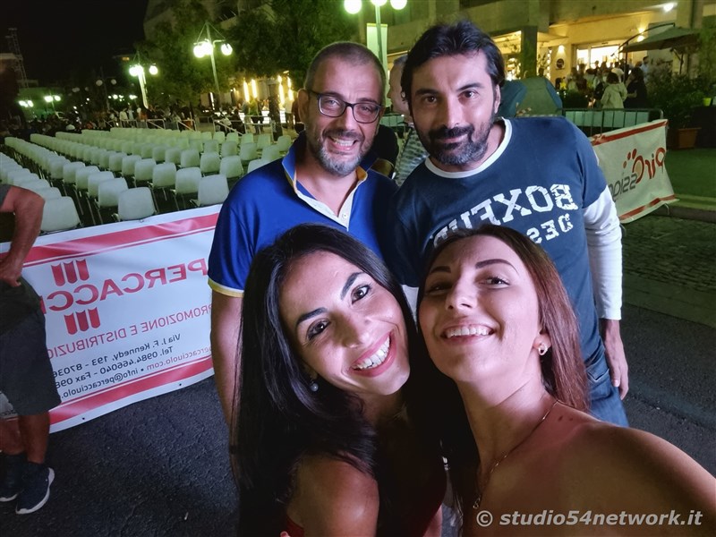 Grande successo per l'attesa Irene Grandi, in concerto a Rende su Via Rossini, per il Settembre Rendese 2021. In diretta solo su Studio54network!