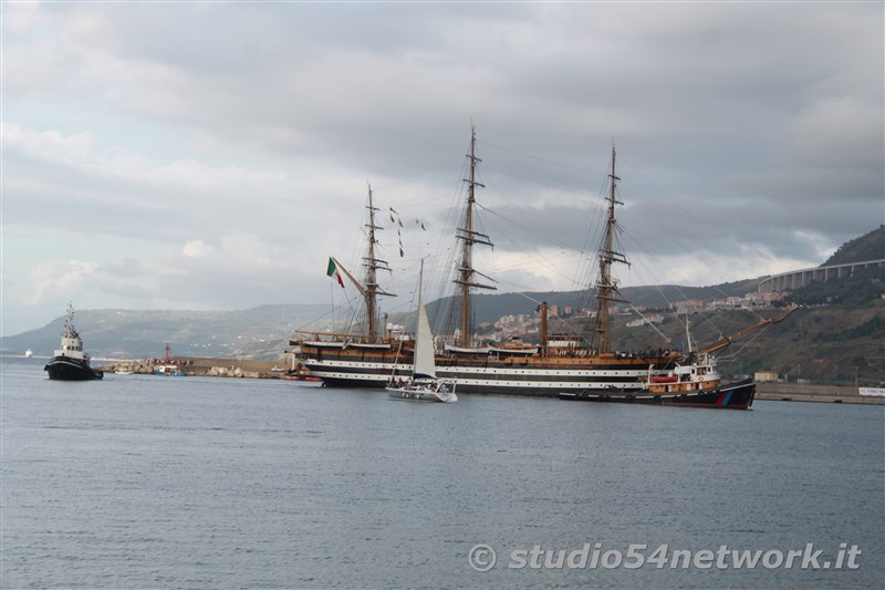 L'Amerigo Vespucci a Vibo Marina, con gli Stati Generali del Mare Calabrese