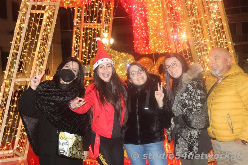 Si accendono le luci di Natale a Catanzaro, con Studio54network