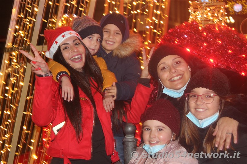Si accendono le luci di Natale a Catanzaro, con Studio54network