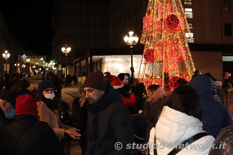 Si accendono le luci di Natale a Catanzaro, con Studio54network