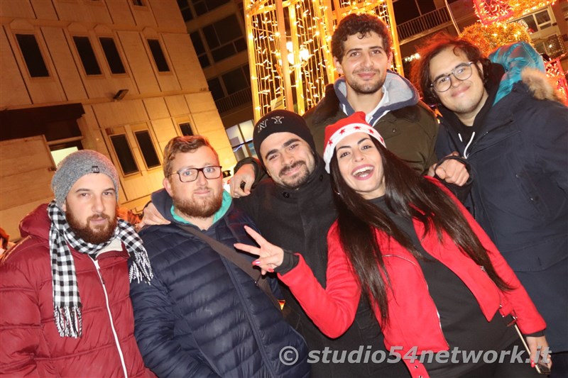 Si accendono le luci di Natale a Catanzaro, con Studio54network