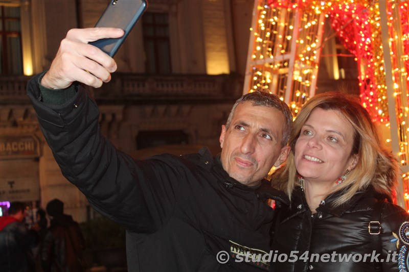 Si accendono le luci di Natale a Catanzaro, con Studio54network