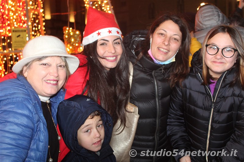 Si accendono le luci di Natale a Catanzaro, con Studio54network