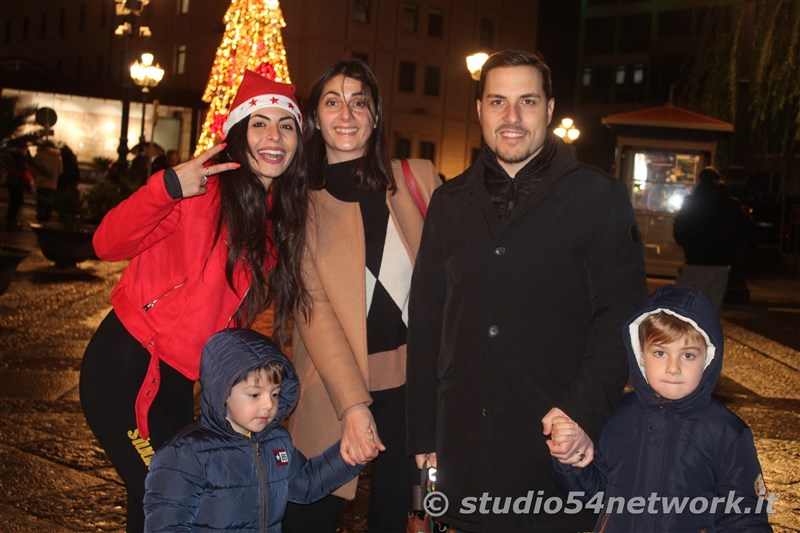 Si accendono le luci di Natale a Catanzaro, con Studio54network