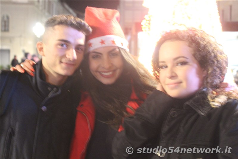Si accendono le luci di Natale a Catanzaro, con Studio54network