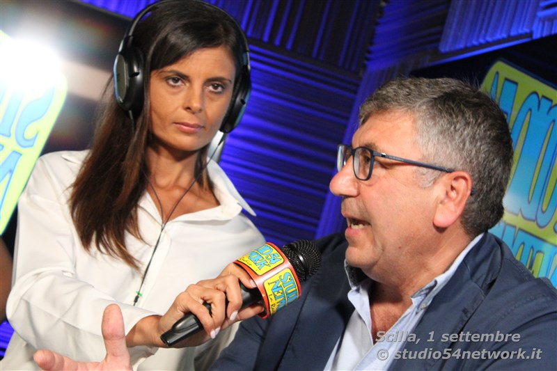 A Scilla Vivere col Mare, con Gerardo Sacco, Mimmo Cavallaro e Fabio Campoli, su Studio54network